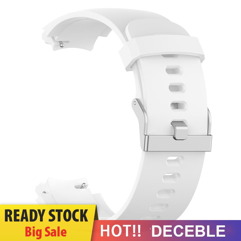 Deceble Soft Silicone Adjustable Watch Strap Bracelet Wrist Band for Amazfit Verge