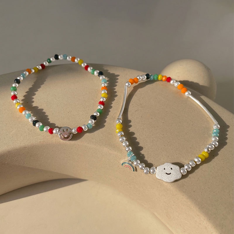 Vòng đeo tay chuỗi hạt nhiều mẫu đáng yêu tùy chọn phong cách Nhật Bản Hàn Quốc ngọt ngào