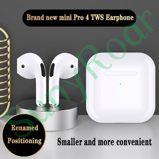 Tai Nghe Bluetooth Không Dây Sunyroar 2020 Tws Mini Pro 4 Có Sạc Không Dây Hỗ Trợ Ios Và Android