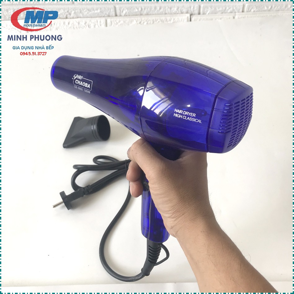 Máy sấy tóc cao cấp Pro Chaoba 6600 1300W Hàng chính hãng Bảo hành 12 tháng