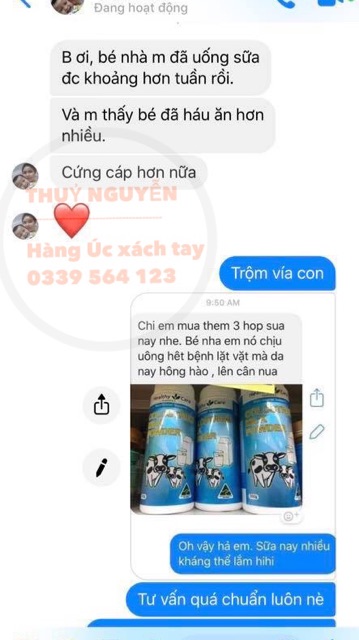 Sữa bò non Healthy Care Úc 300g