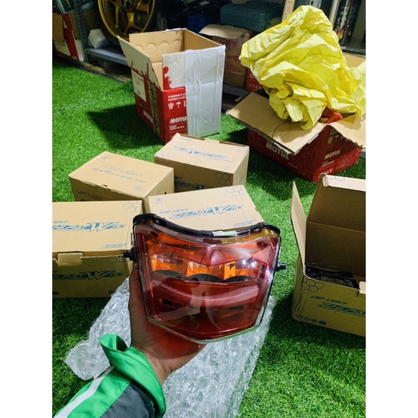 Đèn Zinpat chính hàng cho wave 100-100 CC có đủ màu