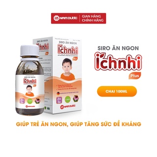 Siro ăn ngon ích nhi plus chai 100ml