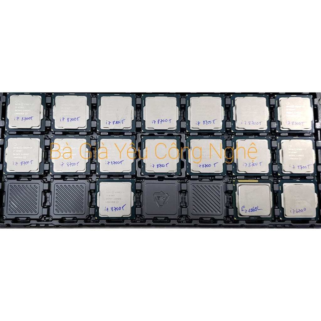 bộ vi xử lý-CPU INTEL core i7 8700T thế hệ thứ 8