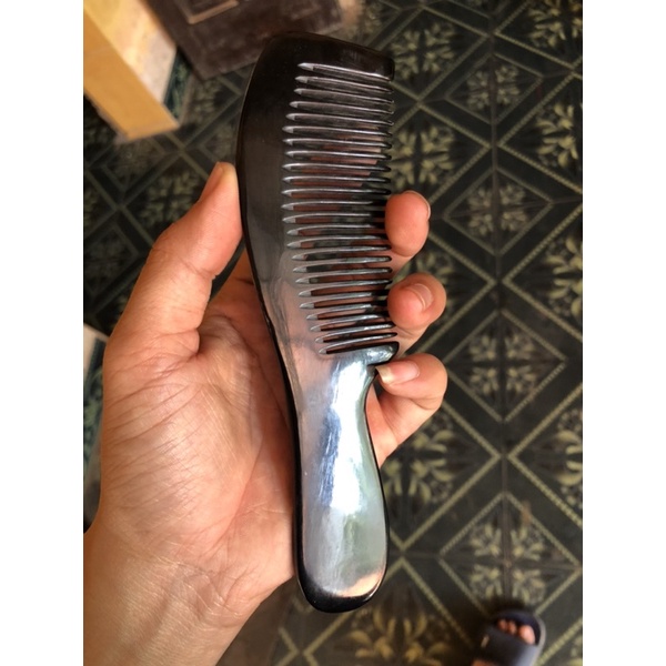 Lược Sừng chải dưỡng tóc giảm chẻ ngọn sơ rối tóc