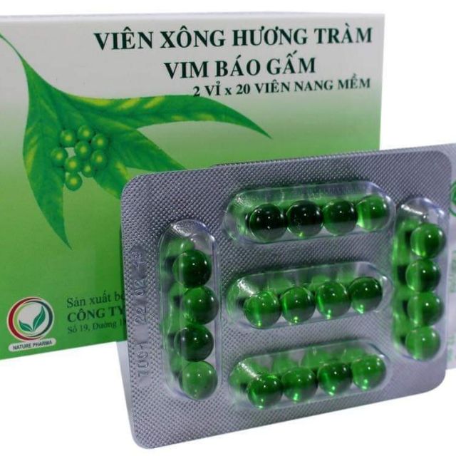 Viên xông Hương Tràm Vim Báo Gấm : 2 vĩ×20 viên... | Shopee Việt Nam