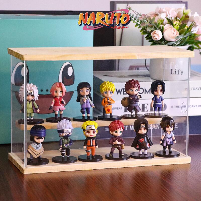 Mô Hình Đồ Chơi Nhân Vật Anime Naruto Kakashi Sasuke Gaara Để Bàn Trang Trí Sinh Nhật