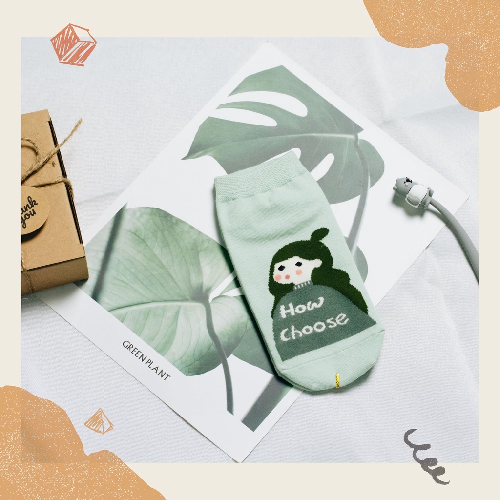 TẤT VỚ CỔ NGẮN NGỘ NGHĨNH PHONG CÁCH NHẬT BẢN