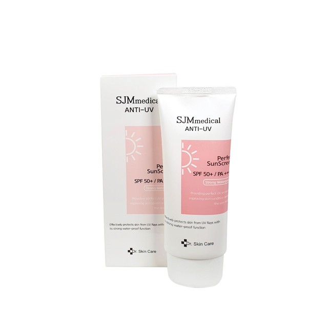 [Mã 155FMCGSALE giảm 7% đơn 500K] Kem Chống Nắng Dr.Skin Care SJMmedical Anti-Uv Perfect Sunscreen SPF 50+ PA++++