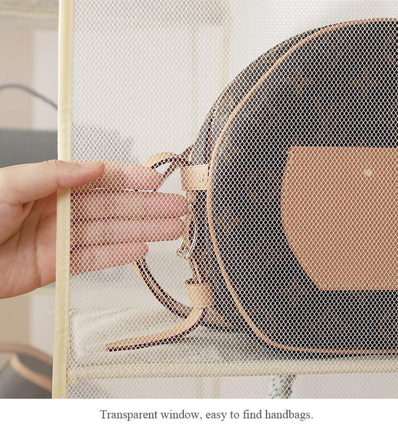 Túi treo tường đựng túi xách/quần áo chống bụi tiện dụng