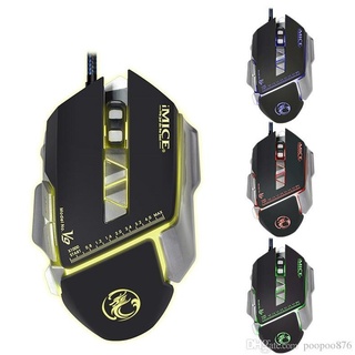 Chuột dây imice v9 gaming led