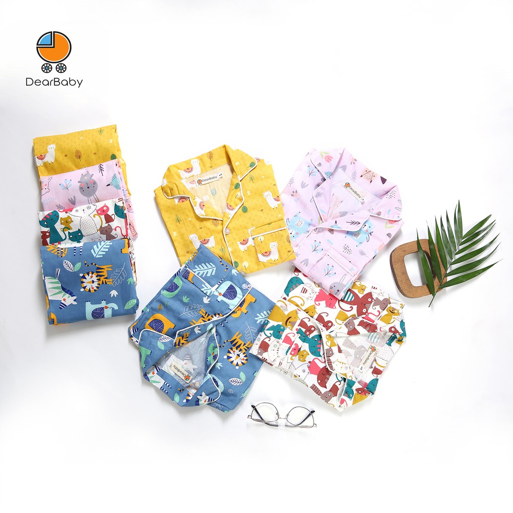 Set Pijama Họa Tiết Cho Bé DearBaby P-06