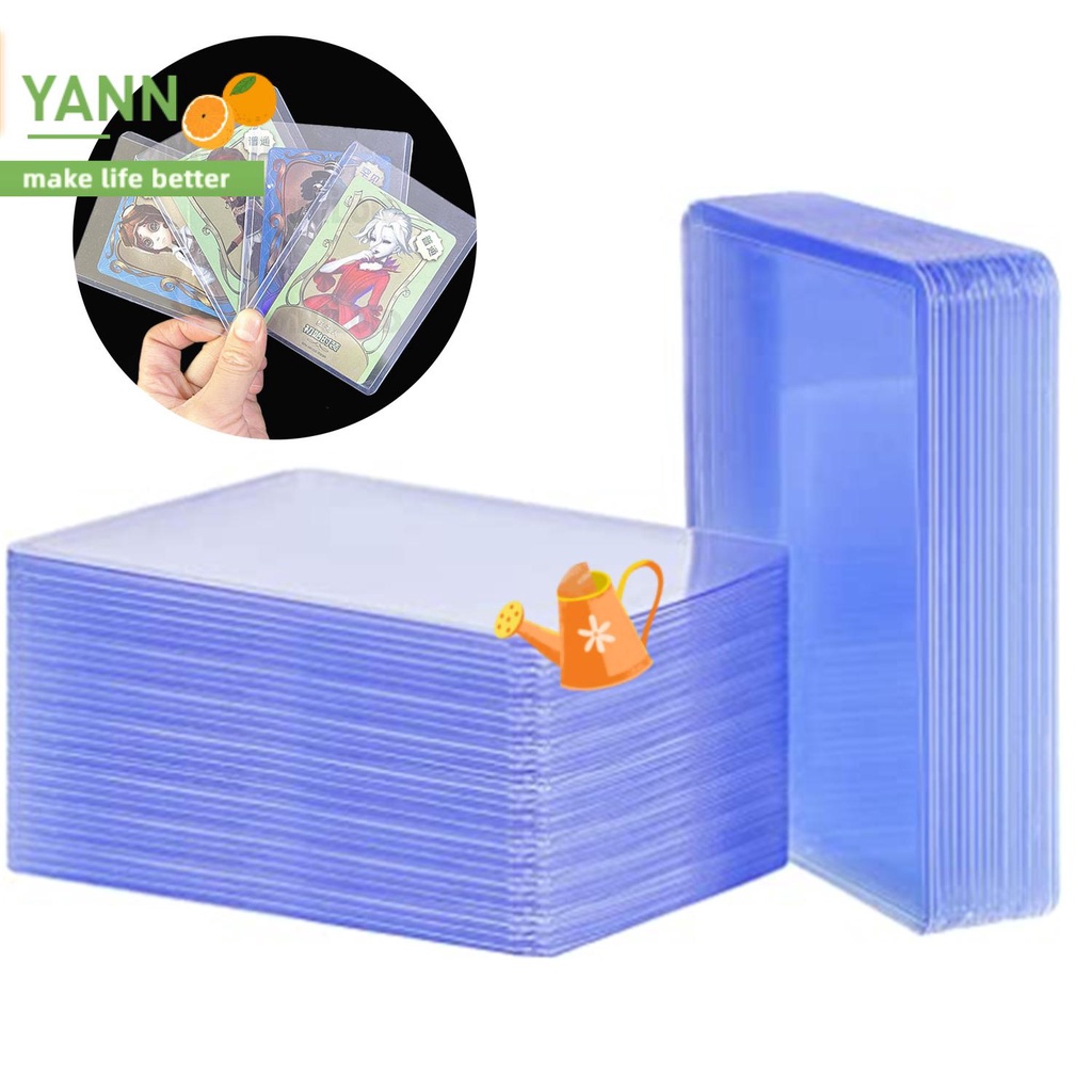 Set 25 Túi Đựng Thẻ Bằng Nhựa Trong Suốt Dùng Sưu Tầm Bóng Rổ