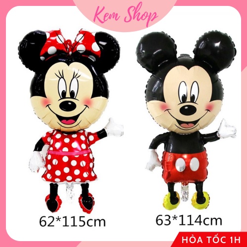 Set Trang Trí Sinh Nhật Mickey Minnie Ngộ Nghĩnh Dễ Thương - K203