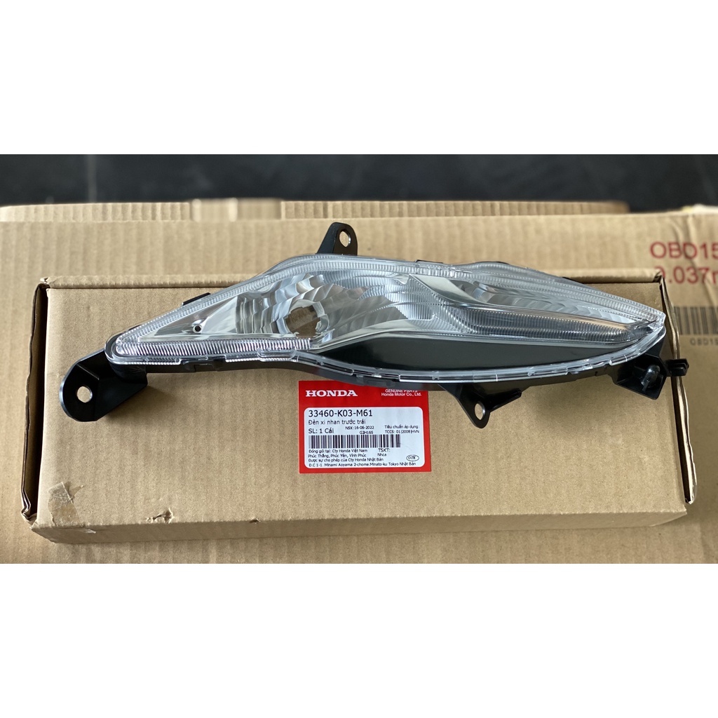 Đèn xi nhan trước bên trái HONDA WAVE RSX110 1 bóng. 33460K03M61