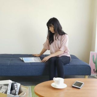 Sofa bed Almond