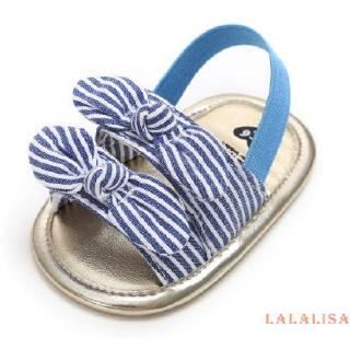Giày Sandal Đính Nơ Cho Bé Gái