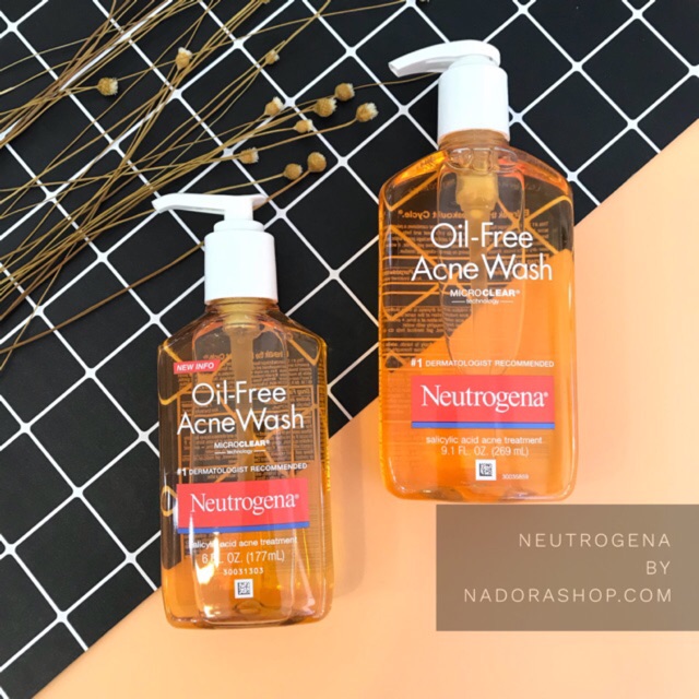 Sữa Rửa Mặt - Neutrogena Oil Free Acne Wash