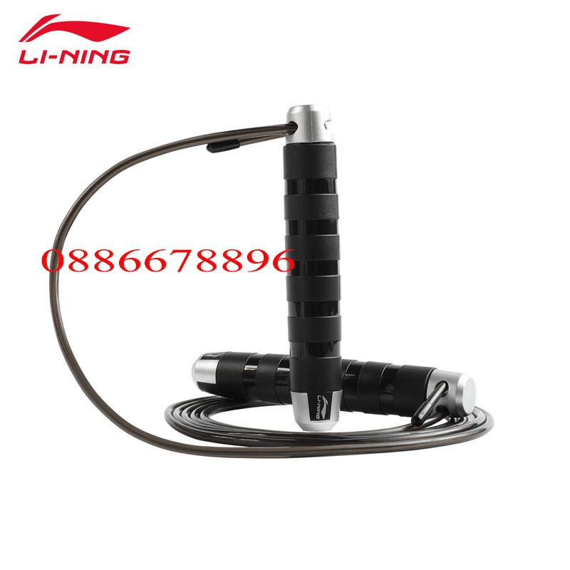 Dây nhảy chuyên nghiệp Lining LBDM776-1. Được các vận động viên chuyên nghiệp lựa chọn trong rèn thể lực, giảm cân...