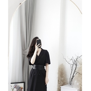 Váy vest tay bồng