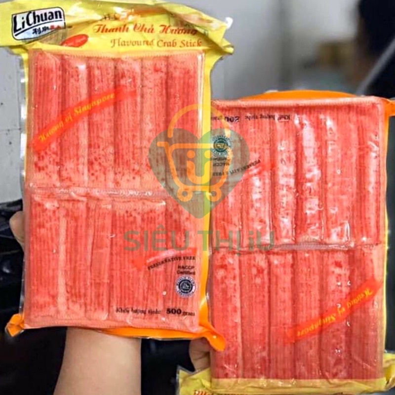 [Q.Phú Nhuận] Thanh chả cua Lichuan gói 500g 24thanh/500g