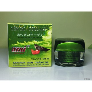Kem Mụn Nám Trắng Da Yến đỏ Collagen UMI