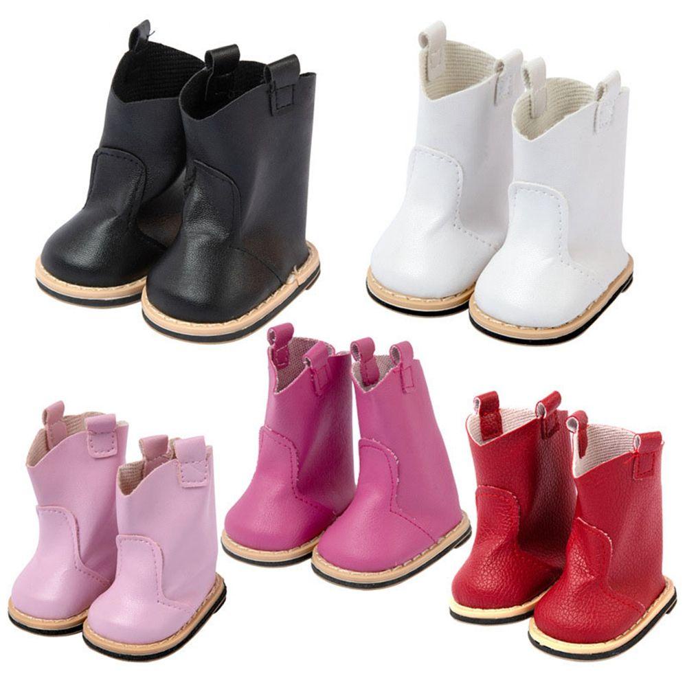 Giày Búp Bê Da PU Đính Hoa Handmade Xinh Xắn Cho Búp Bê BJD 1 / 3 7cm