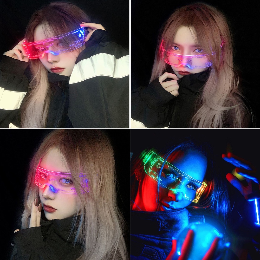 Kính phát sáng thông minh hot trend tik tok /7 màu