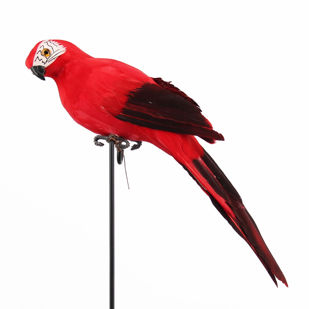 Chim Vẹt Giả 35cm Trang Trí Sân Vườn