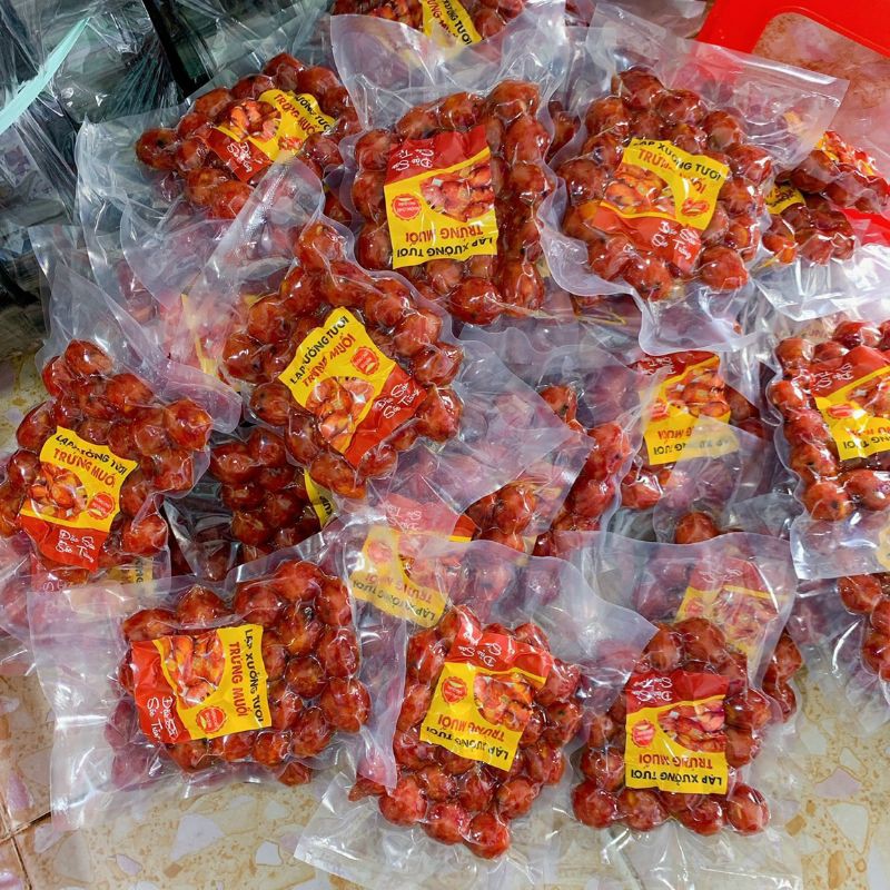 [Mã 156FMCGSALE hoàn 8% đơn 500K] LẠP XƯỞNG HỒ LÔ TRỨNG MUỐI HÀNG BAO NGON