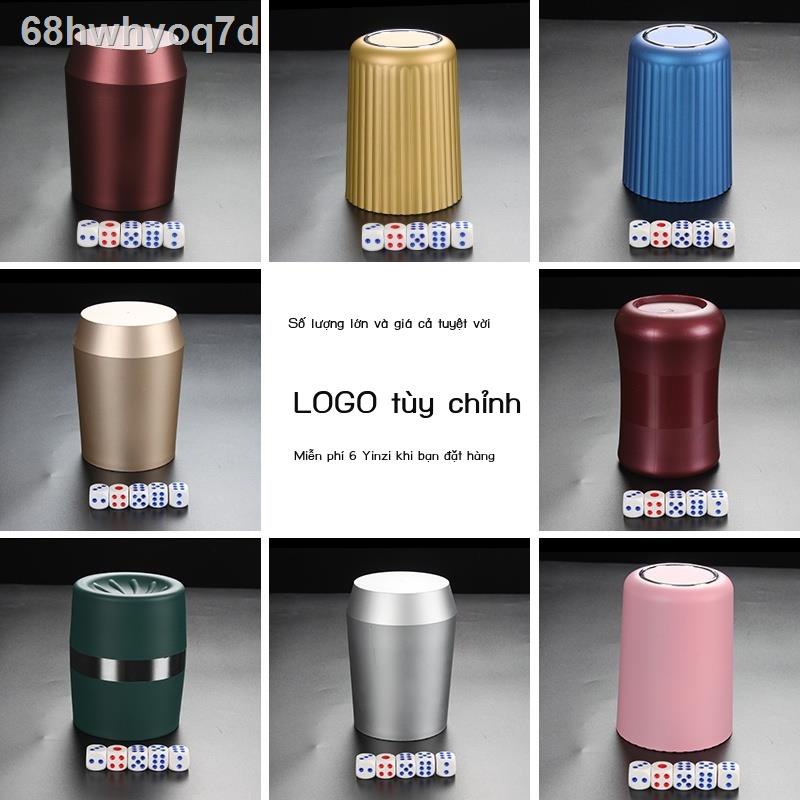 68hwhyoq7dKTV xúc xắc cốc cao cấp bộ máy lắc thanh sáng tạo cá tính sàng hộp đêm tùy chỉnh LOGO ném
