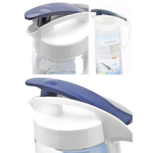 [Có Video] Bình nước nhựa Tritan Lock&amp;Lock Bisfree One Touch dung tích 1.6L/2L ABF631 ABF632