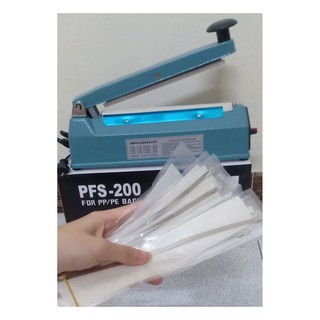 Máy hàn miệng túi 20cm ( xanh vỏ sắt ) + 1 thanh dây hàn nhiệt.