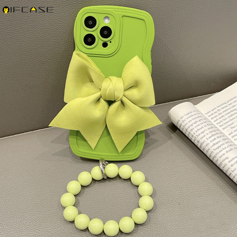 Ốp Điện Thoại Bằng Silicon Mềm Có Dây Vòng Tay Cho iPhone 13 12 11 Pro