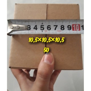 50 hộp 10.5x10.5x10.5 cm