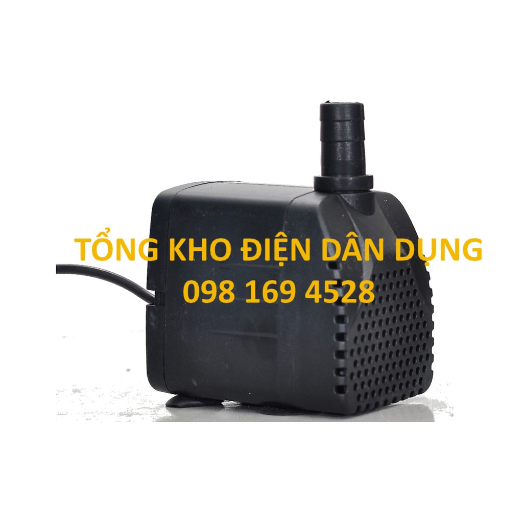 [SỈ, LẺ] Bơm chìm mini hút ngang 220v-8-11-13-16-18-25W dùng cho bể cá, quạt điều hòa hơi nước