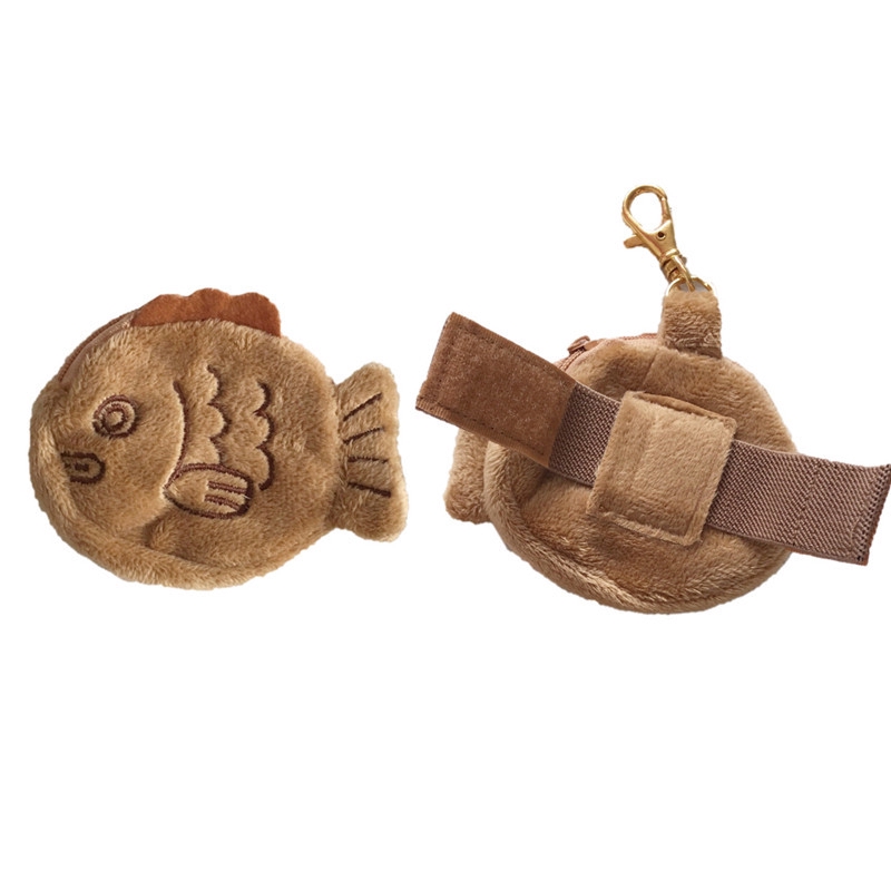 Personality Creativity Japanese Taiyaki Coin Purse Cute Mini Fish Shape Coin Bag