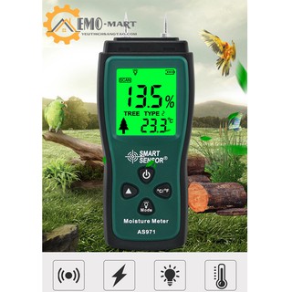 Máy đo độ ẩm gỗ Smart sensor AS971