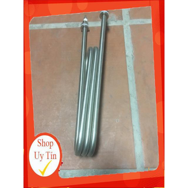 (Hàng loại 1)-7kw-9KwThanh maiso, điện trở, còng nhiệt dùng cho tủ cơm, nồi phở dạng U kép 9kw,7kw 380v-Inox 304 cao cấp