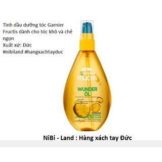 Tinh dầu dưỡng tóc Garnier Fructis dành cho tóc khô