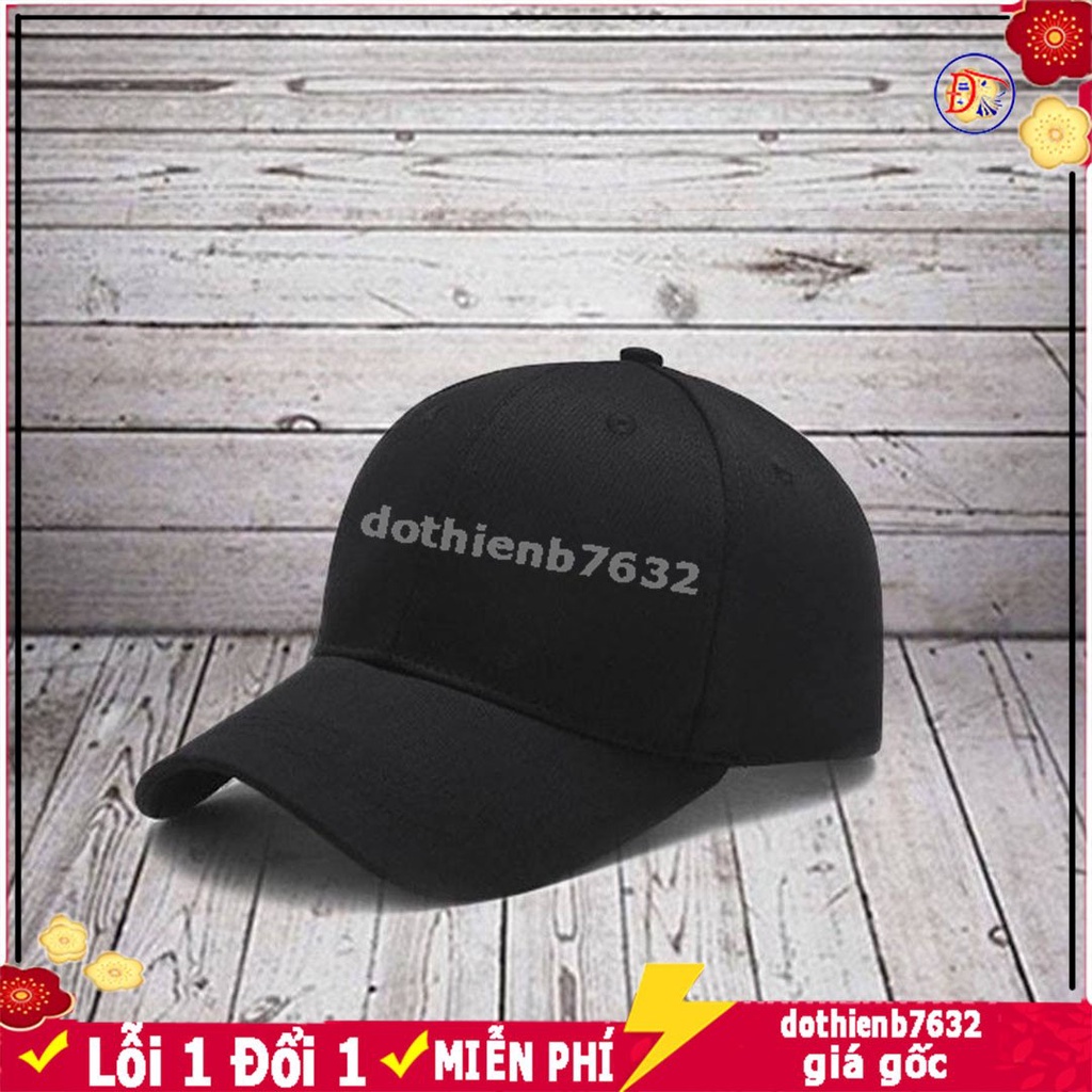 Mũ lưỡi trai ❤️ Nón kết trơn phong cách Ulzzang form unisex nam nữ M01