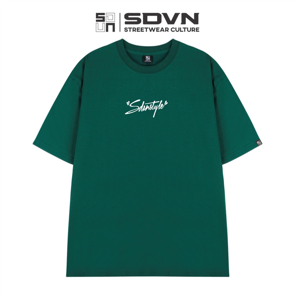 Áo Thun Unisex Nam Nữ Form rộng Local Brand SDVN WORLD WIDE