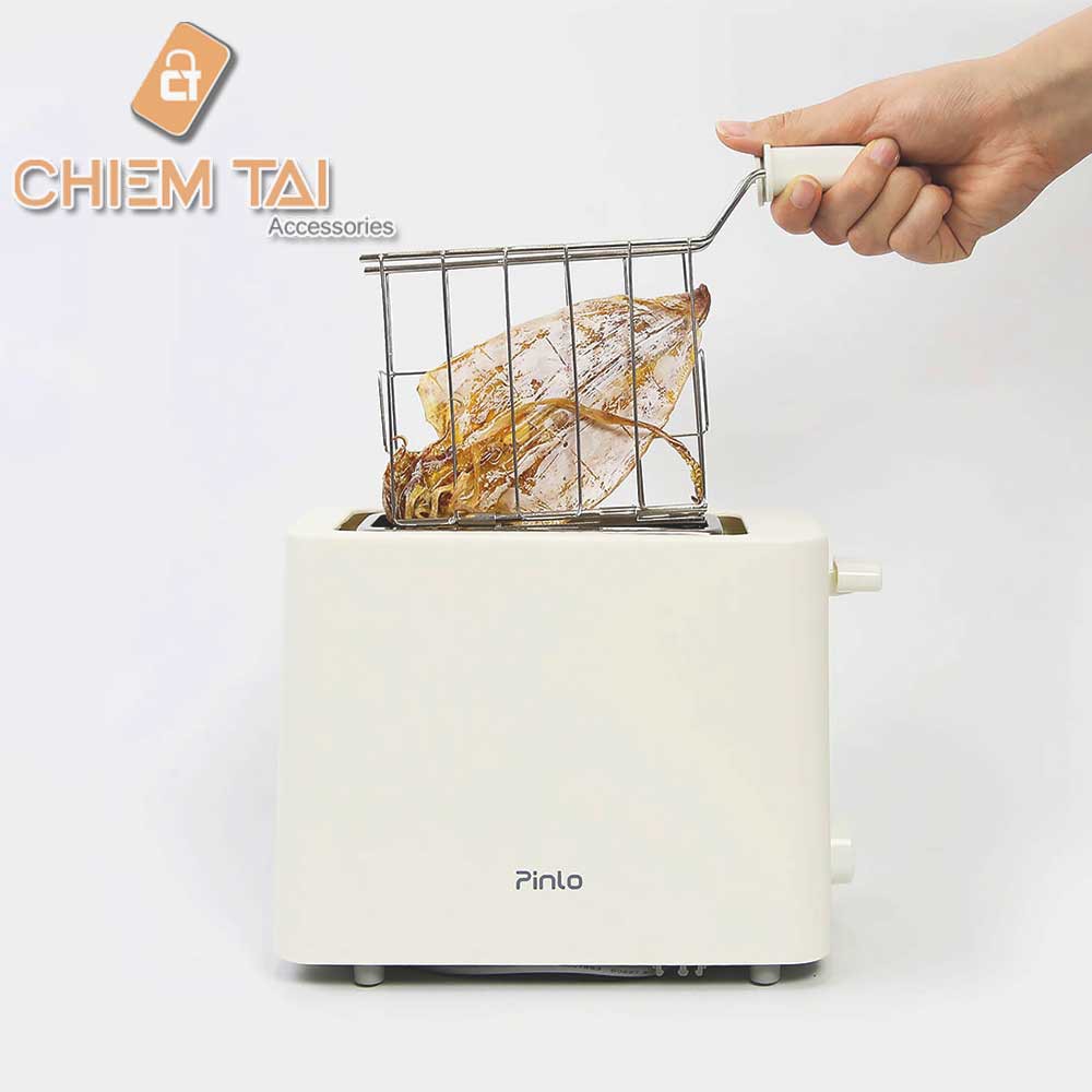 [Mã SKAMCLU9 giảm 10% đơn 100K] Máy nướng bánh mì đa năng mini Pinlo PL-T050W1H