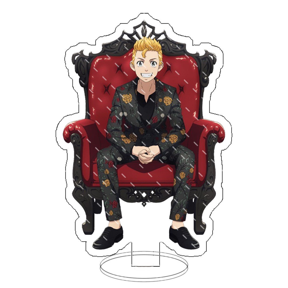 ( GHẾ TỰA ) Mô hình TOKYO REVENGERS standee tượng acrylic anime mica chibi trang trí trưng bày