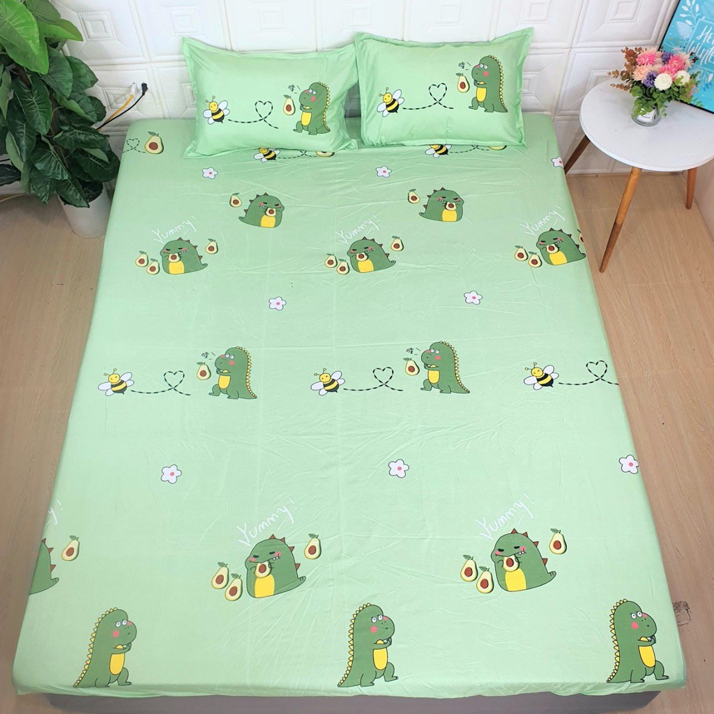 FREESHIPBộ ga gối poly cotton hàng loại I