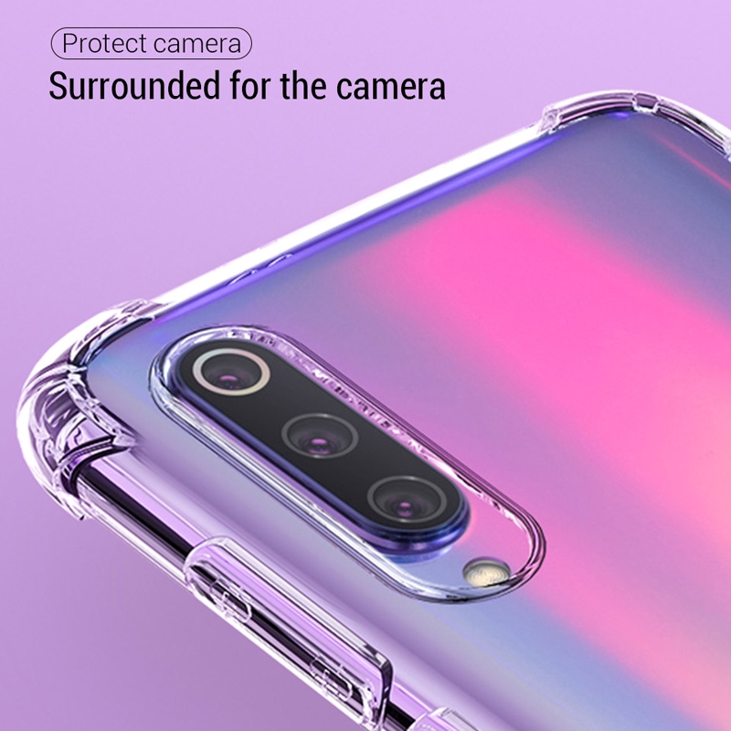 Casing Xiaomi Mi9T Mi 9T Pro Mi 9 Mi9 SE Shockproof Transparent Soft Silicone Phone Case
