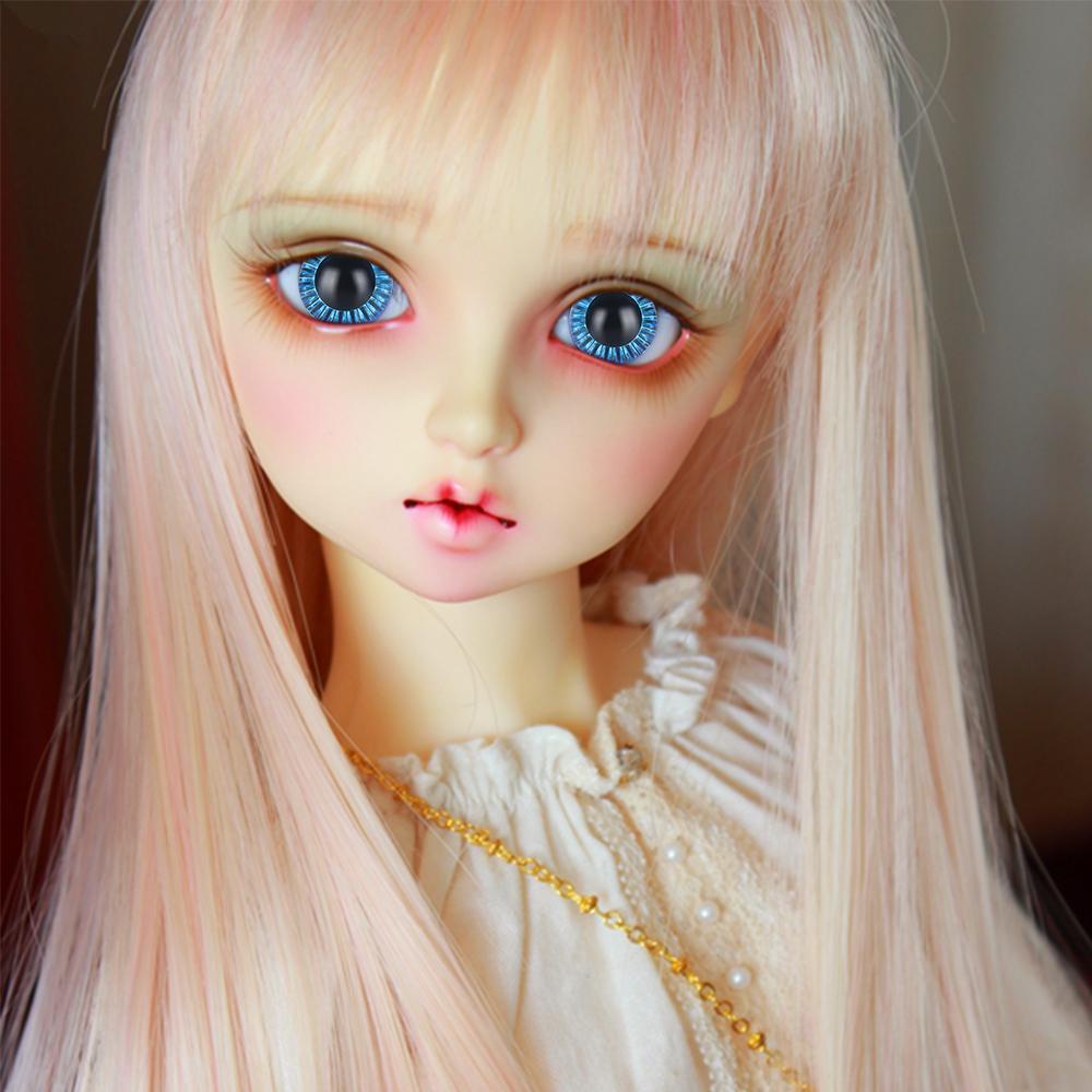 Set 10 / 5 Cặp Mắt Nhựa Màu Cầu Vồng Cho Búp Bê