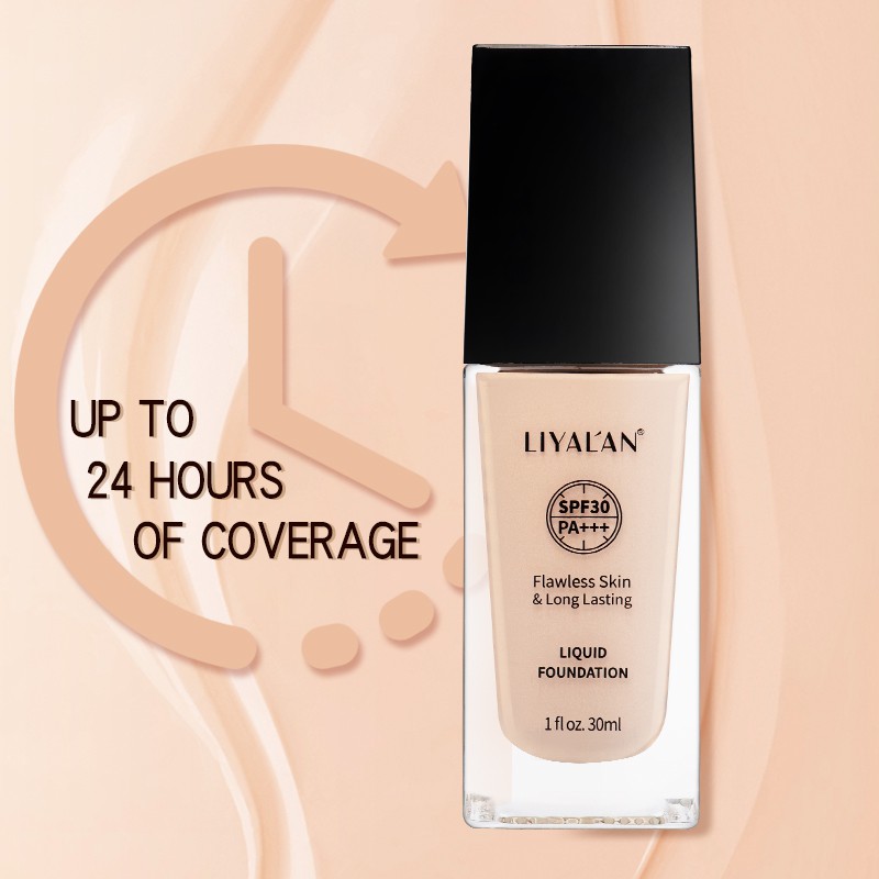 Kem Nền LIYAL'AN Dạng Lỏng Với Chỉ Số SPF30 30ml Kiểm Soát Dầu Lâu Trôi Chống Thấm Nước Trang Điểm Tự Nhiên | BigBuy360 - bigbuy360.vn