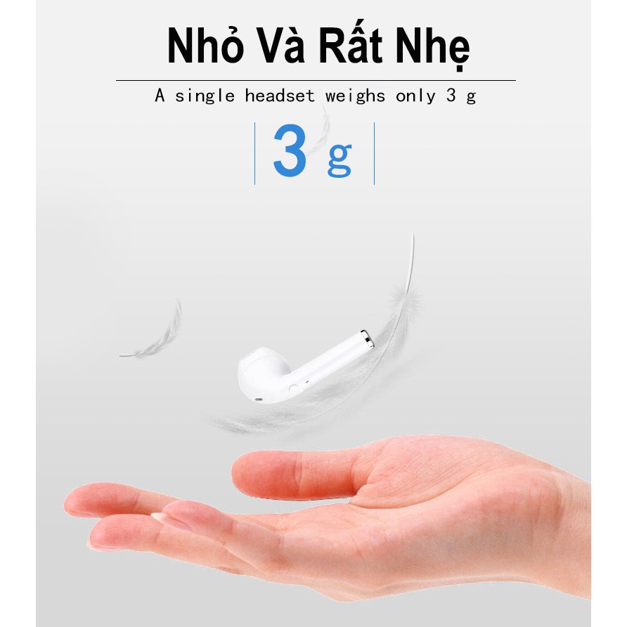 [XẢ KHO] Tai Nghe Bluetooth I9S Mini, Siêu Phẩm 2019 | BigBuy360 - bigbuy360.vn