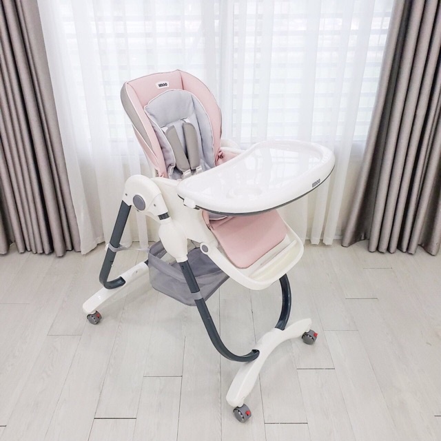 Ghế ăn dặm cao cấp UMOO - U04 gấp gọn,tùy chỉnh độ cao, 3 nấc chế độ ngã lưng,di chuyển linh hoạt,an toàn,tiện dụng